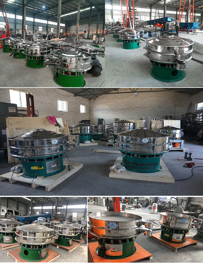 展示廳展示旋振篩,批量展示不銹鋼振動篩,包裝氣體保護振動篩,批量展示碳鋼旋振篩